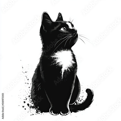 Cute Cat Clipart white background