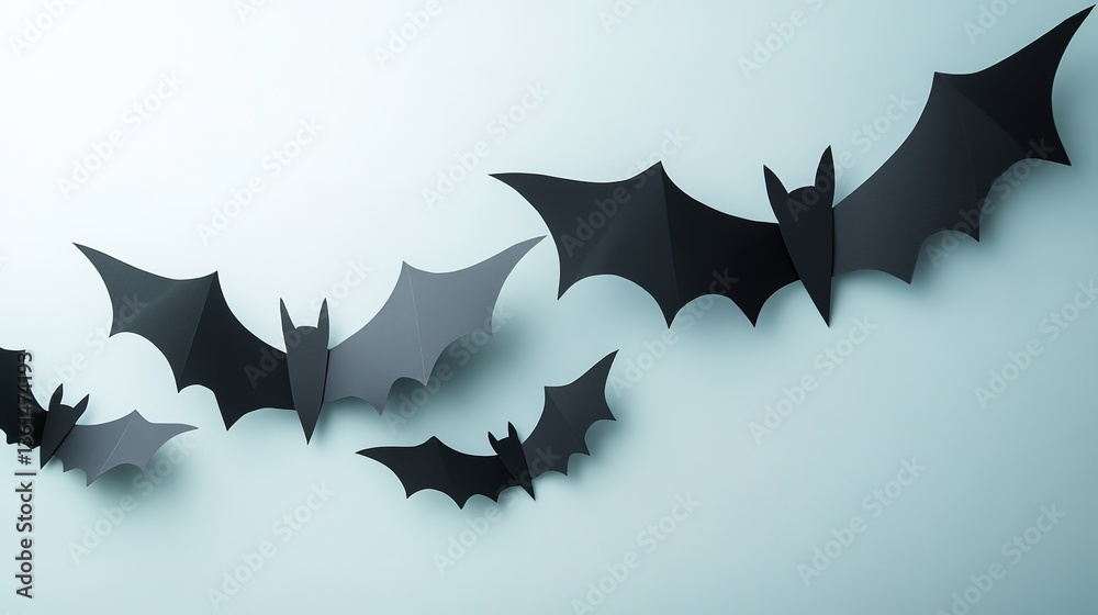 Fototapeta premium halloween background with bats