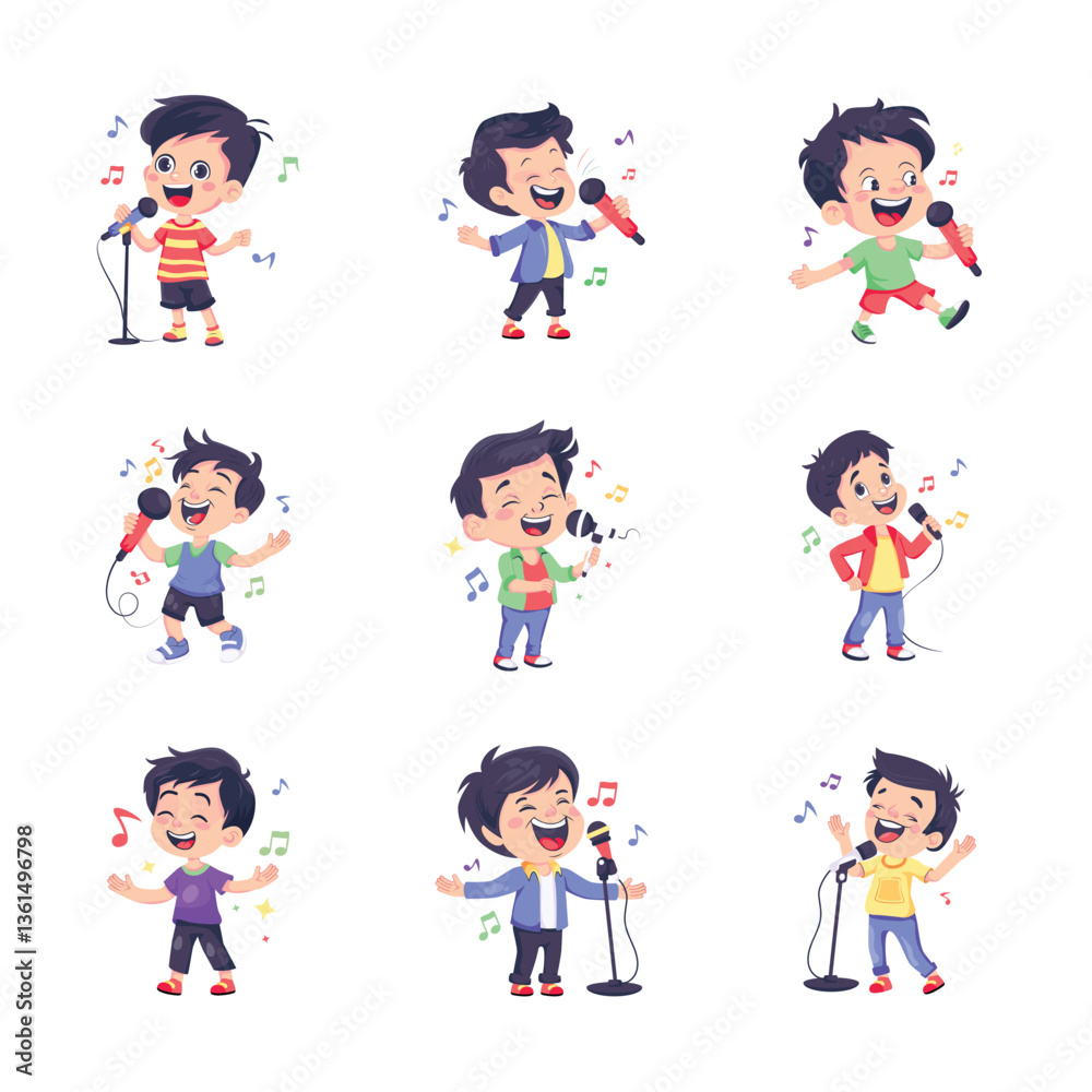 Kids Music Colored Set Kids Music Colored Set