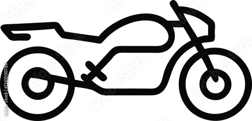 motocycle vector icon