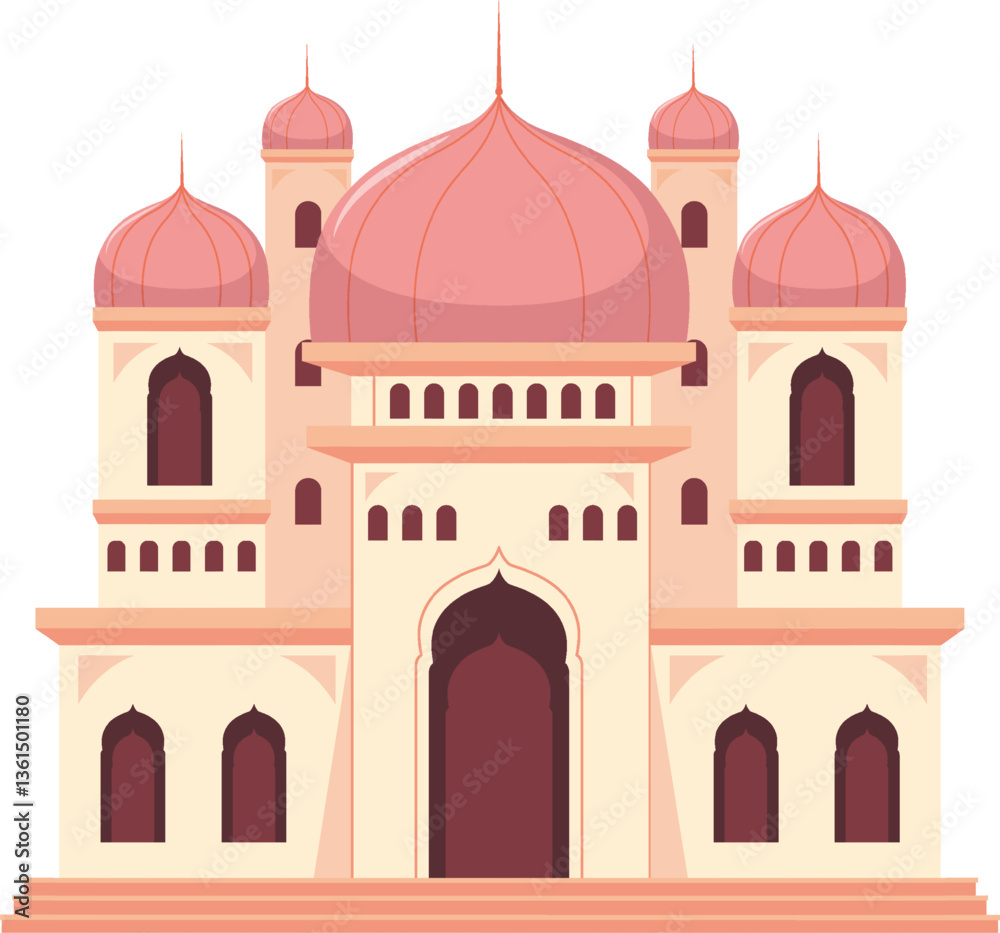 Fototapeta premium Mosque Illustration