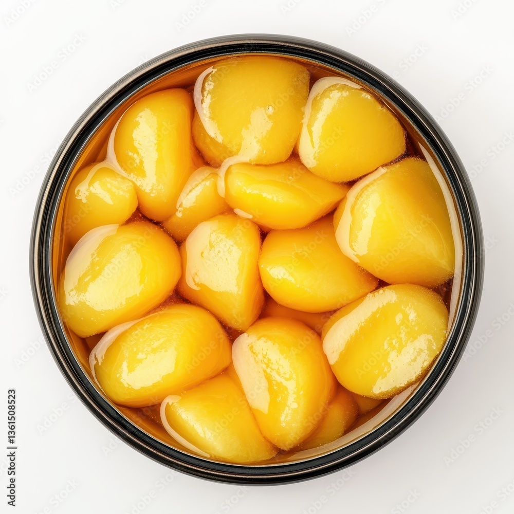 Freshly Harvested Yellow Peaches in a Black Bowl, Glazed and Lustrous with Natural Juices, Ready for Delicious Dessert or Healthy Snack Preparation Freshly Harvested Yellow Peaches in a Black Bowl, Glazed and Lustrous with Natural Juices, Ready for Delicious Dessert or Healthy Snack Preparation