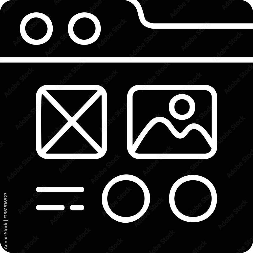 Wireframe Icon