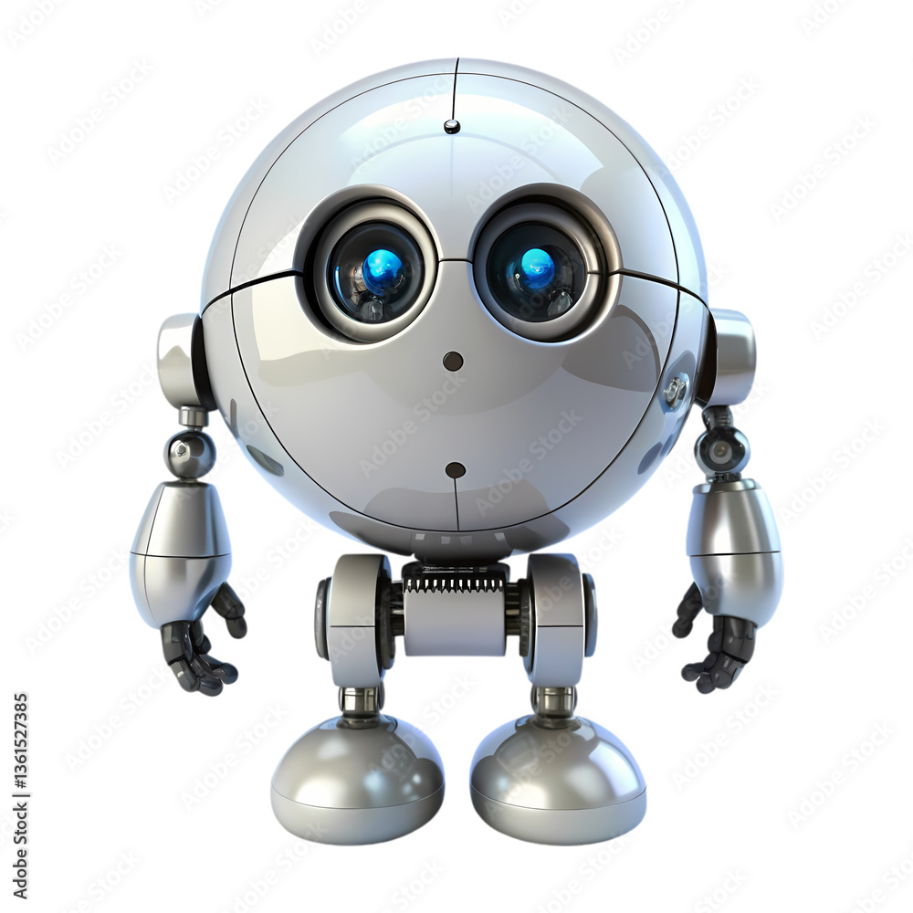Cute Robot, AI, Digital, Technology Cute Robot, AI, Digital, Technology