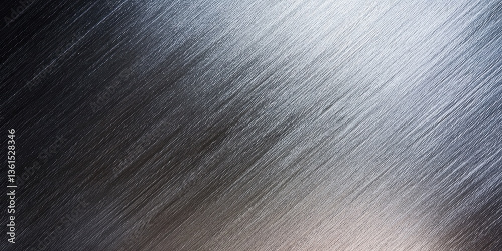 Texture of Stainless Steel: An abstract view of a brushed stainless steel surface, showcasing the intricate textures and metallic luster Texture of Stainless Steel: An abstract view of a brushed stainless steel surface, showcasing the intricate textures and metallic luster