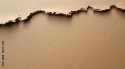 Aged brown cardboard with visible texture (vintage tone)