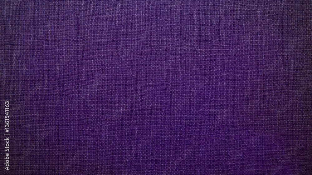 Fototapeta premium Abstract surface background features purple fabric fibers threads texture detail.
