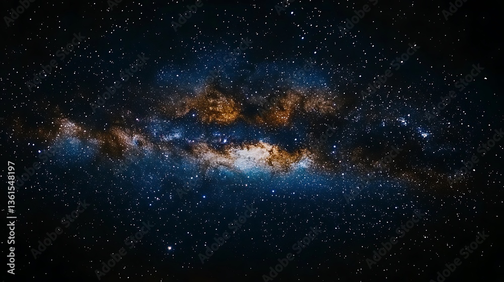 Cosmic nebula with stars and dust clouds. Cosmic nebula with stars and dust clouds.