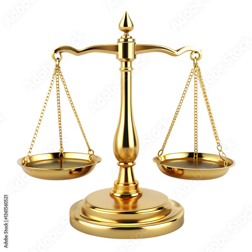Golden Scales of Justice Image