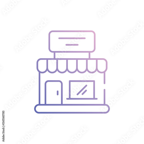 Drug Store vector icon stock illustration