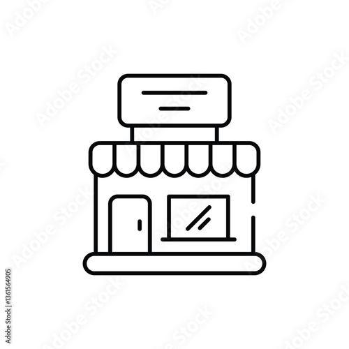 Drug Store vector icon stock illustration
