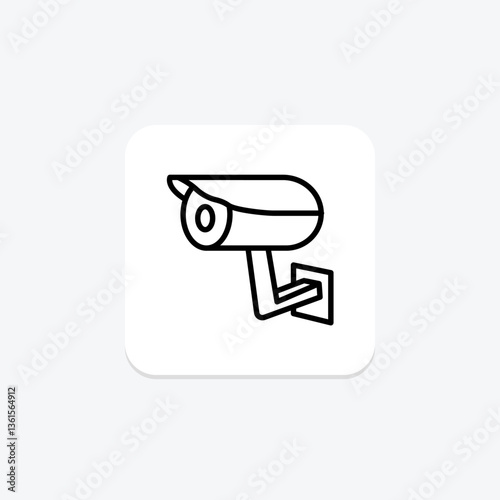 Cctv Camera, vector, pixel perfect, illustrator file