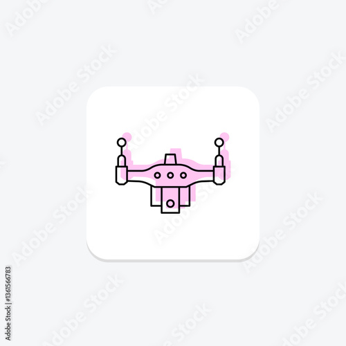 Drone Pro, vector, pixel perfect, illustrator file