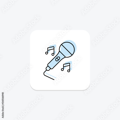Wireless Microphone, vector, pixel perfect, illustrator file