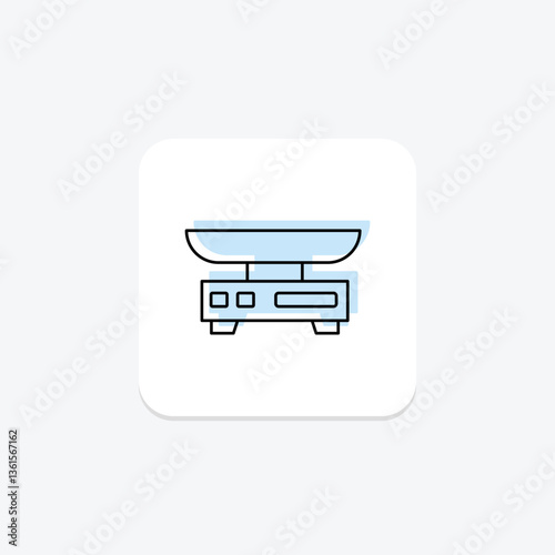 Digital Scale, vector, pixel perfect, illustrator file