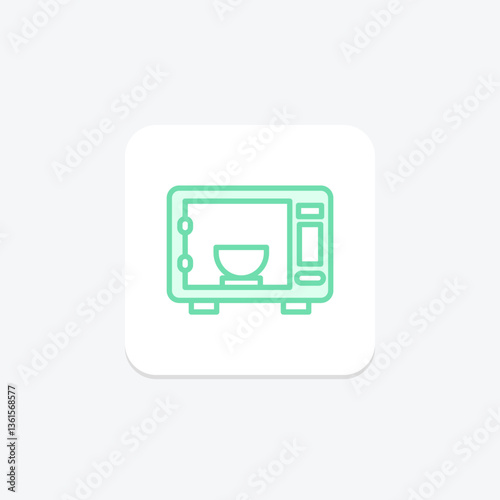 Microwave, vector, pixel perfect, illustrator file