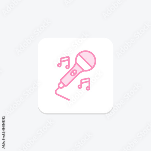 Wireless Microphone, vector, pixel perfect, illustrator file