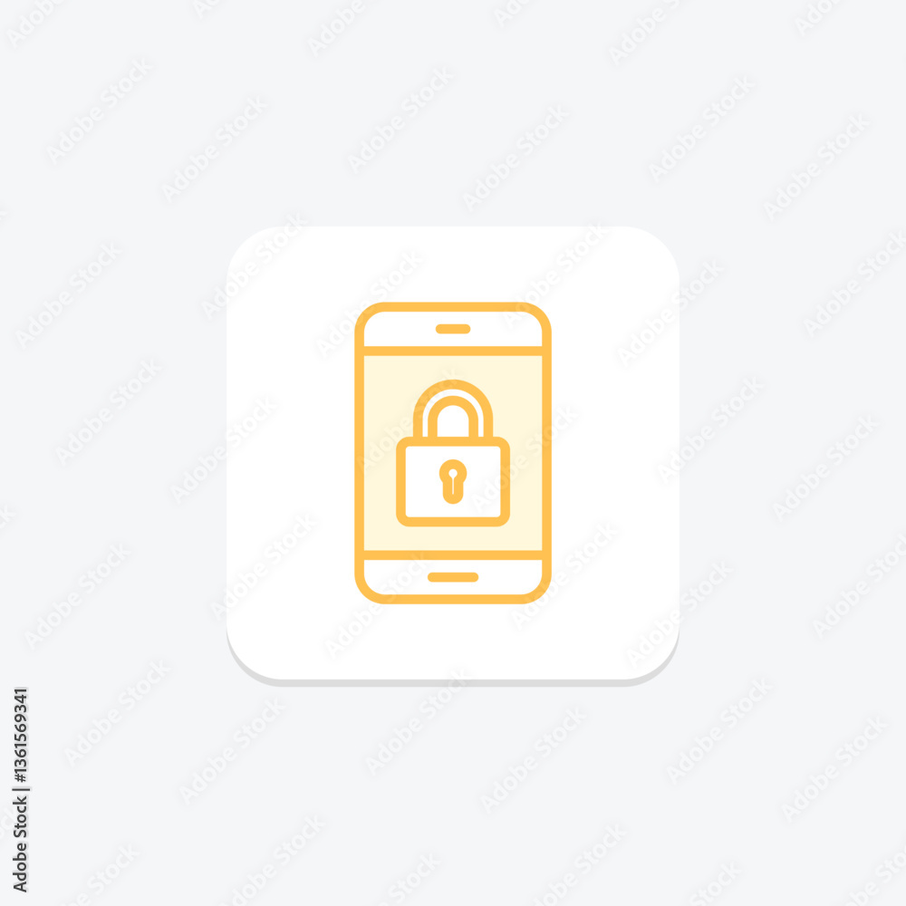 Secure Device, vector, pixel perfect, illustrator file Secure Device, vector, pixel perfect, illustrator file