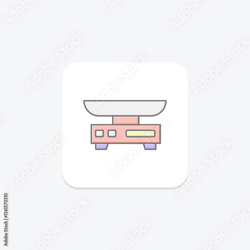 Digital Scale, vector, pixel perfect, illustrator file