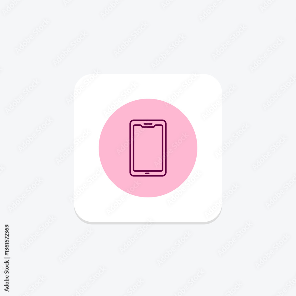 Smartphone, vector, pixel perfect, illustrator file Smartphone, vector, pixel perfect, illustrator file