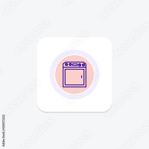 Electric Hot Plate, vector, pixel perfect, illustrator file