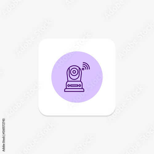 Wireless Webcam, vector, pixel perfect, illustrator file