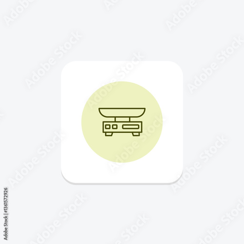 Digital Scale, vector, pixel perfect, illustrator file
