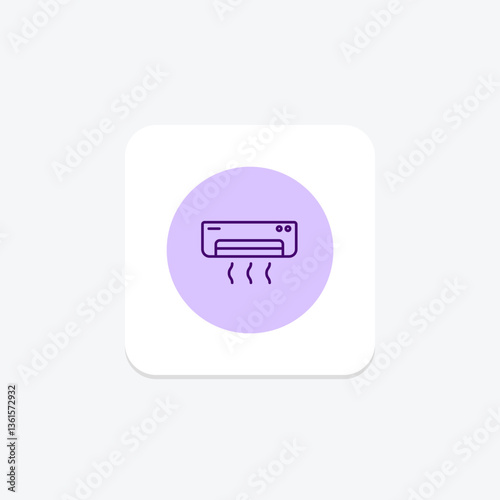 Air Conditioner, vector, pixel perfect, illustrator file