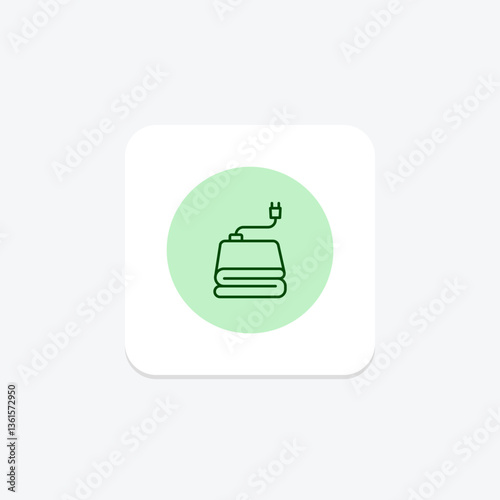 Electric Blanket, vector, pixel perfect, illustrator file
