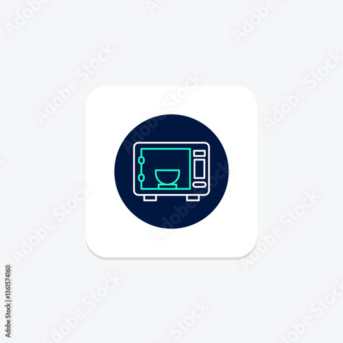 Microwave, vector, pixel perfect, illustrator file