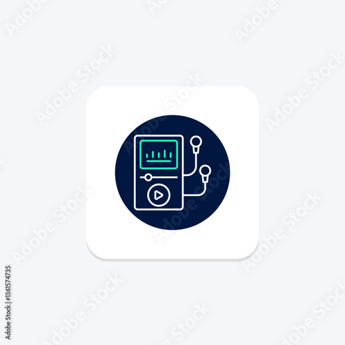 Mp3 Music Player, vector, pixel perfect, illustrator file