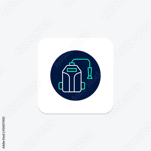 Electric Pressure Washer, vector, pixel perfect, illustrator file