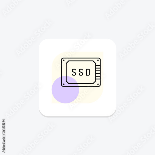 External Ssd, vector, pixel perfect, illustrator file