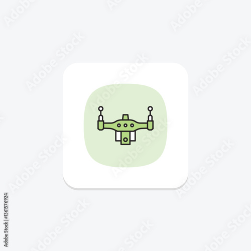Drone Pro, vector, pixel perfect, illustrator file