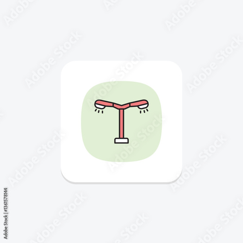 Street Light, vector, pixel perfect, illustrator file