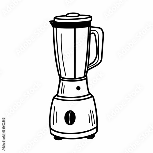 blender isolated on white background