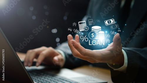 Fotografía Personal Loan Assessment and Loans concept