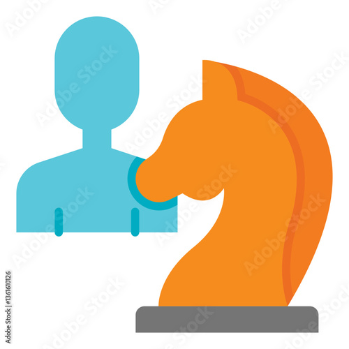 Strategy Flat Icon