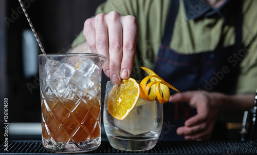 cocktail making