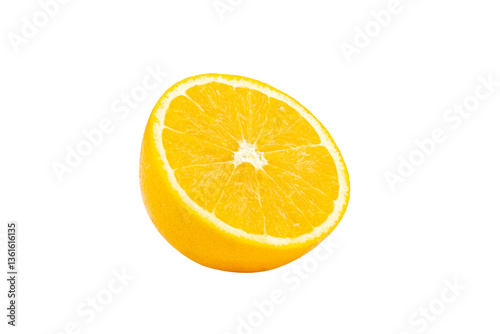 Wallpaper Mural High-Quality PNG of sliced orange half on white background Torontodigital.ca