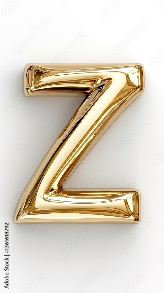 3d golden font letter 3d golden font letter