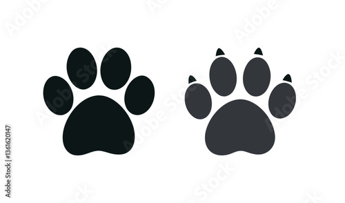 paw print vector