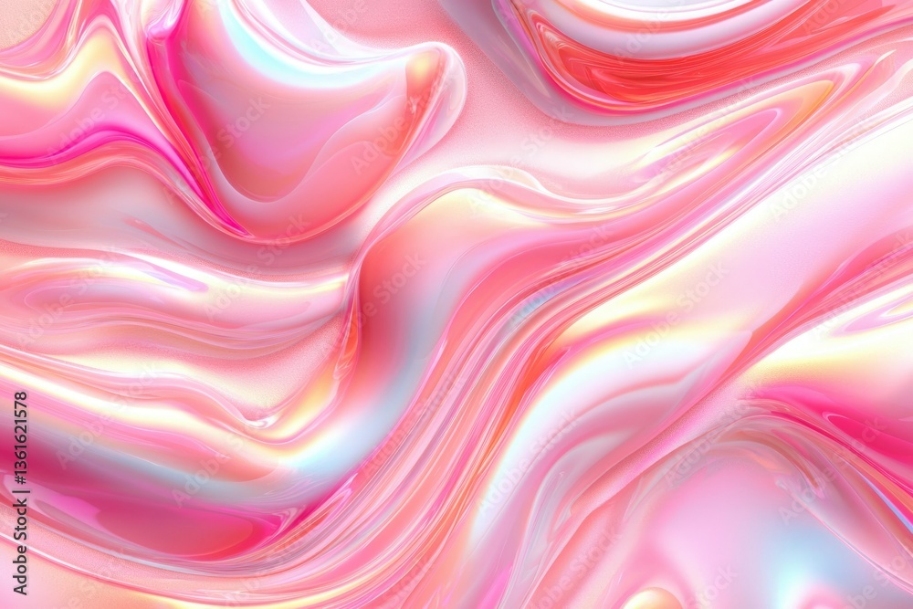 Obraz premium Abstract Liquid Swirls