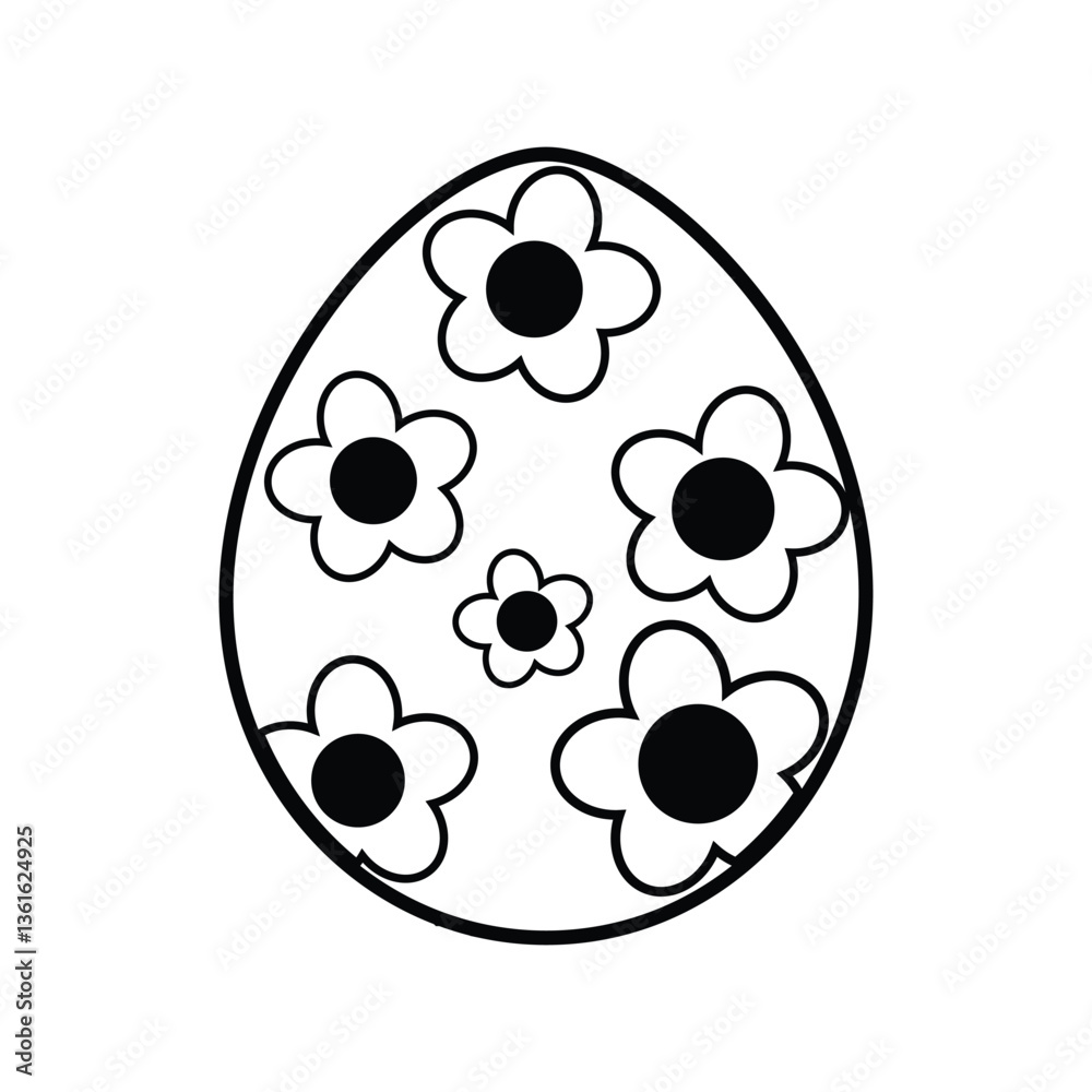Fototapeta premium Easter Egg Icon