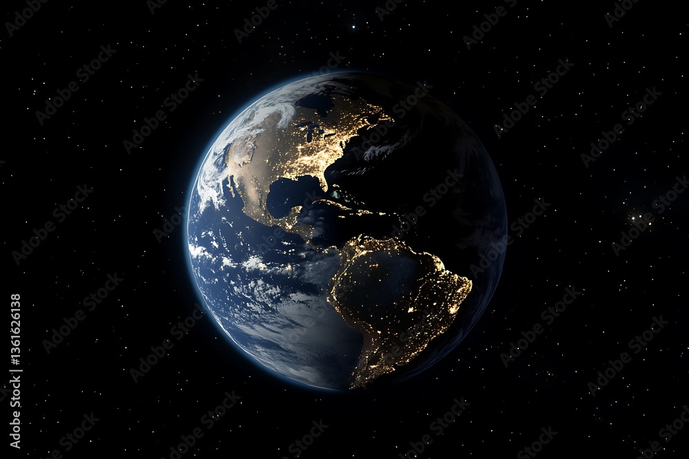 An Awe-Inspiring Image of Earth from Orbit Capturing the Planet’s Grandeur An Awe-Inspiring Image of Earth from Orbit Capturing the Planet’s Grandeur