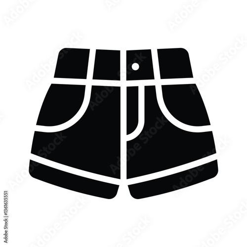 A pair of summer shorts representing beach vacations and warm weather.