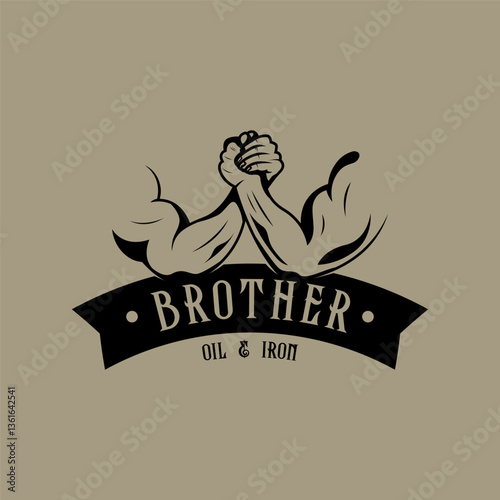 Oil refinery logo design template