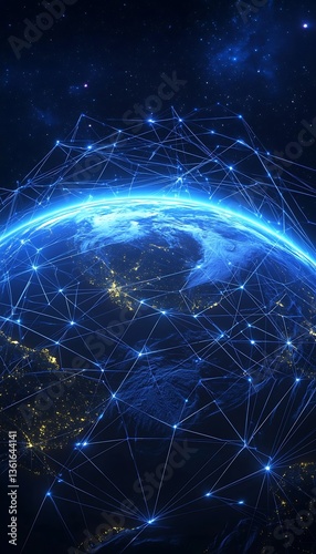 Global Network, Earth, Space