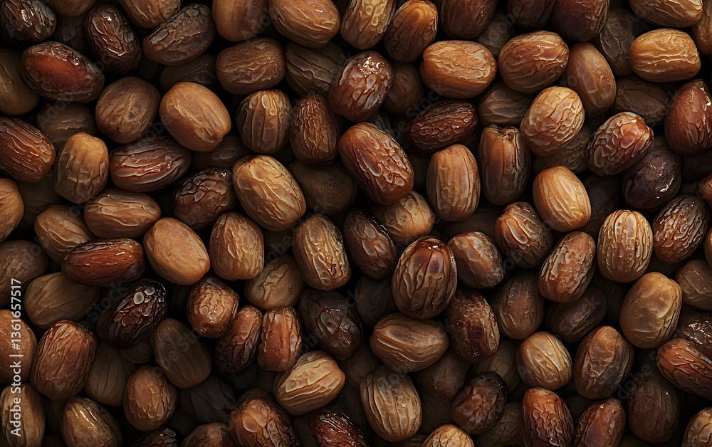Closeup of Many Dried Dates Fruit Background Texture Closeup of Many Dried Dates Fruit Background Texture