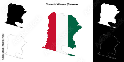Florencio Villarreal outline map